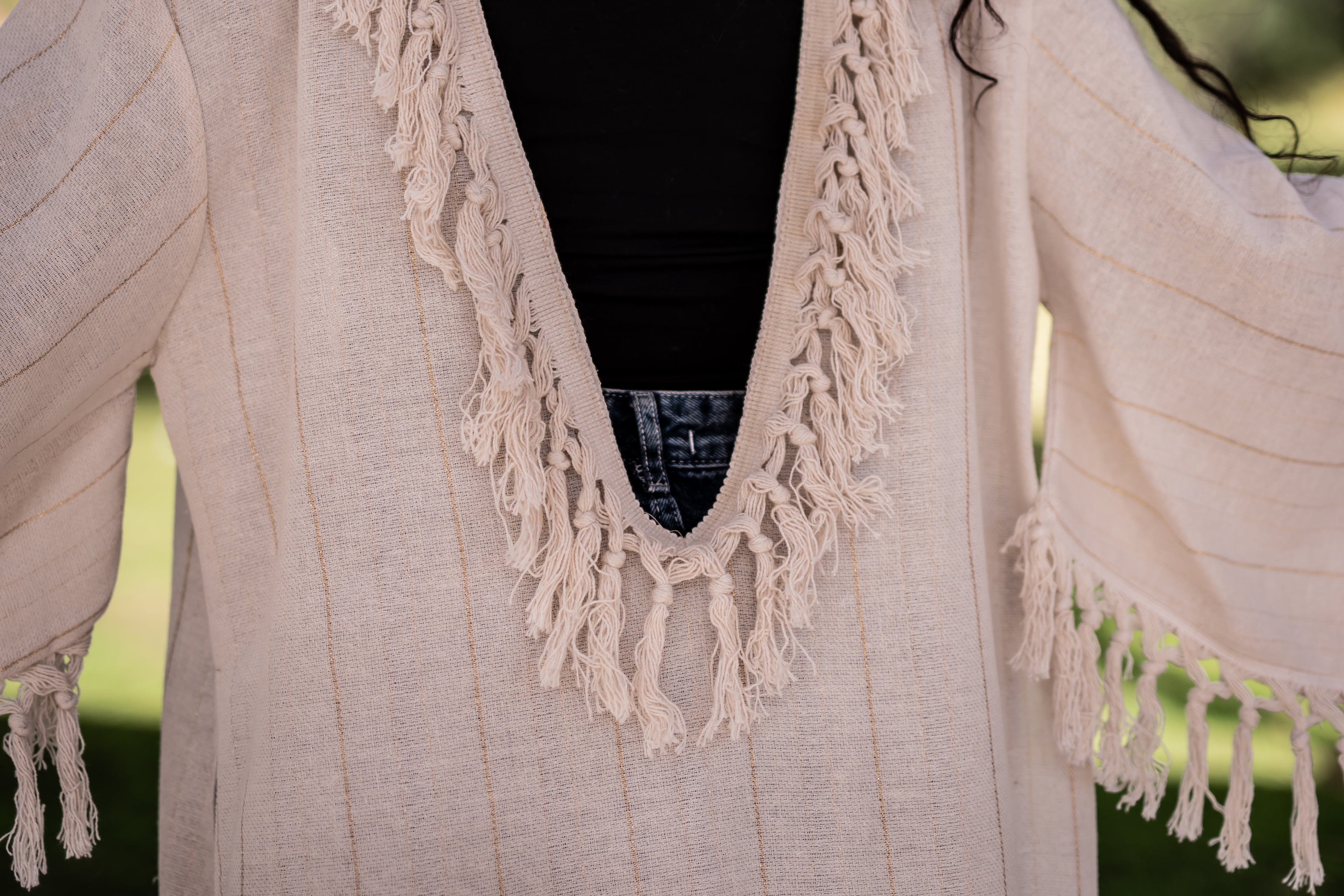 Veloura Linen cotton kimono-K02