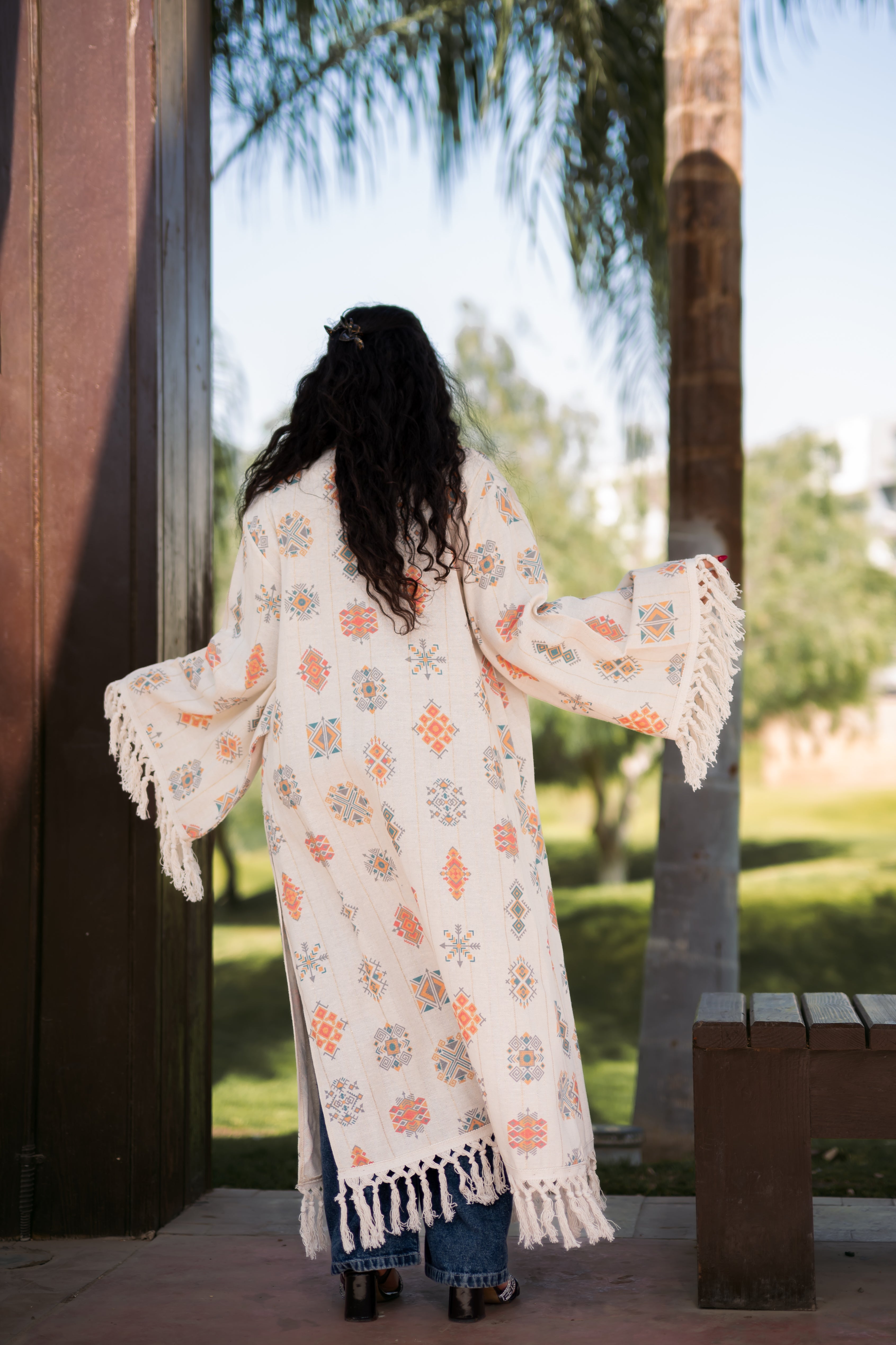 Printed veloura linen cotton-K04